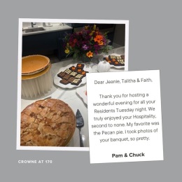 a graphic with a picture and a note