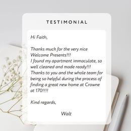 a testimonial graphic